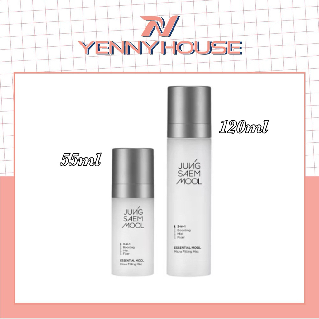 Xịt Khoáng Jung Saem Mool 3-in-1 Essential Mool Micro Fitting Mist