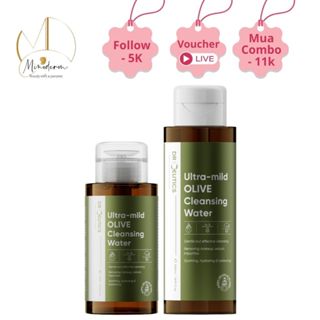 Nước tẩy trang DRCEUTICS Ultra-Mild Olive Cleansing Water làm sạch sâu, không gây khô da
