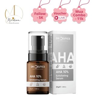 Dung Dịch AHA DrCeutics Tẩy Da Chết Làm Sáng Và Chống Lão Hóa Da 30ml, 100ml