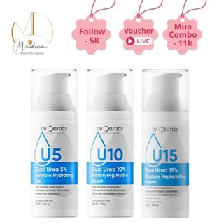 Kem dưỡng ẩm DRCEUTICS Dual Urea 5%, 10%, 15% phục hồi cho mọi loại da (35g)
