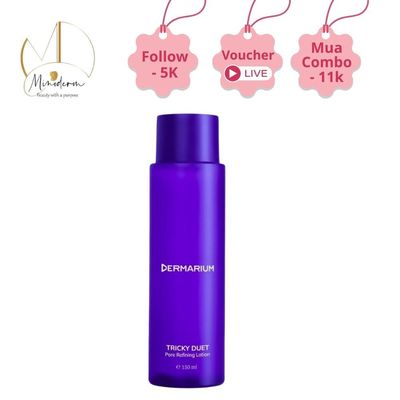 Tây da chết hóa học Dermarium Tricky Duet 2% Salicylic Acid (BHA) dạng toner, giảm dầu mụn ẩn