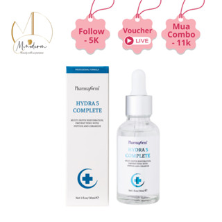 Serum Pharmaform Hydra 5 Complete Tinh chất phục hồi, cấp ẩm chuyển biệt 30ml