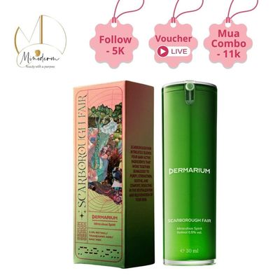 Tinh chất Dermarium SCARBOROUGH FAIR Retinol 0.5% làm sáng da và cải thiện vấn đề sắc tố 30ml