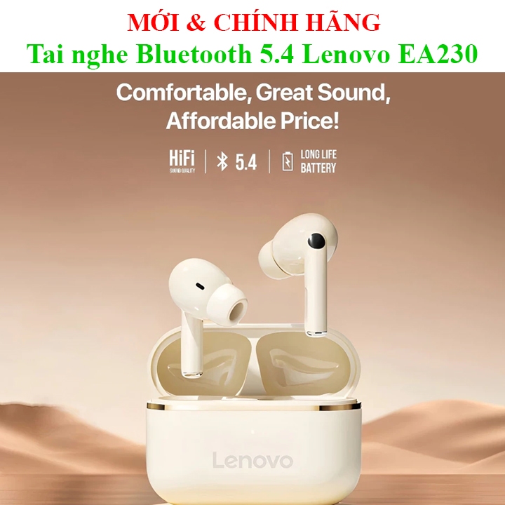 Tai nghe Bluetooth 5.4 Âm thanh tuyệt vời Tuổi thọ pin dài Lenovo Thinkplus EA230  Erazer XT69 Pro