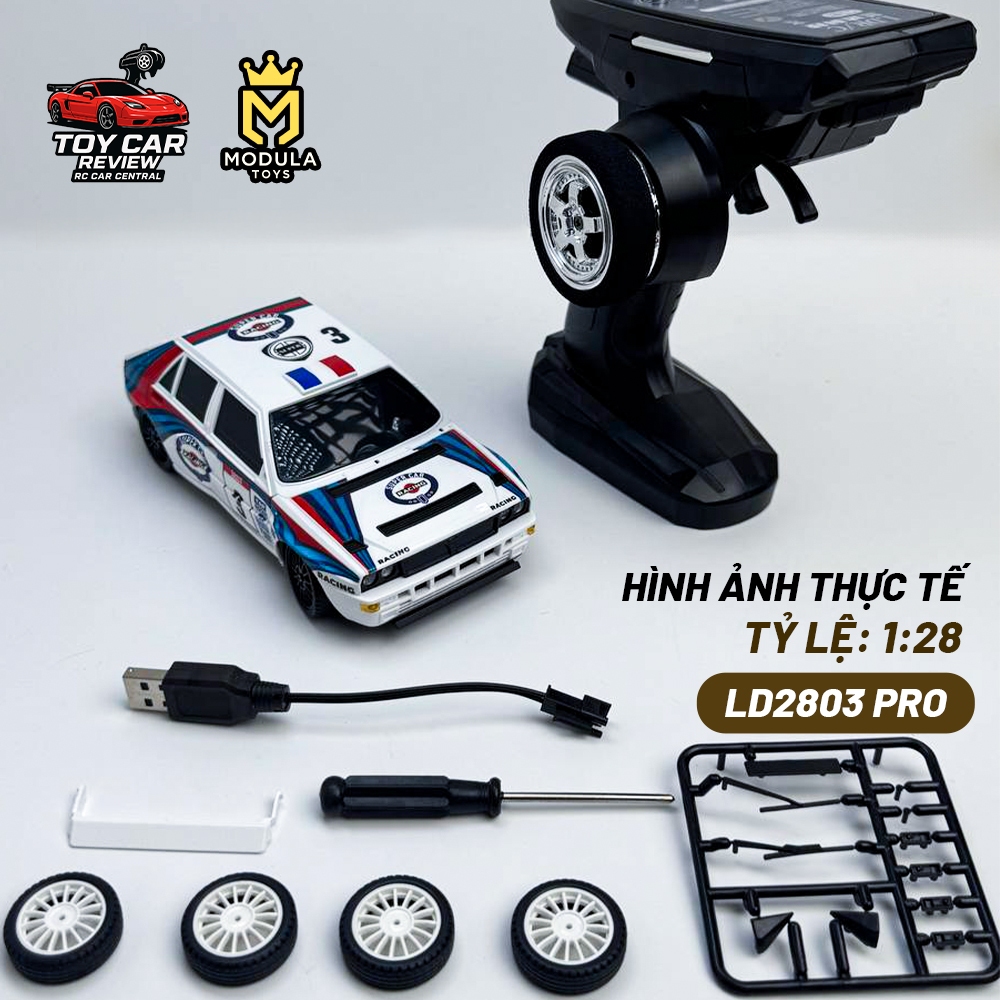 Hỏa Tốc 1:28 Drift RC điều khiển từ xa Drift tốc độ cao, Đồ chơi oto điều khiển từ xa 2.4G Pin Sạc