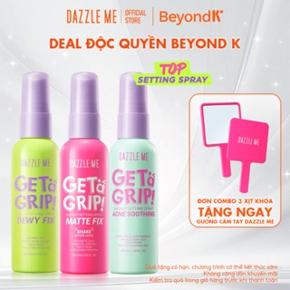 [DEAL ĐỘC QUYỀN BEYONDK] Combo Xịt khóa Makeup DAZZLE ME Setting Spray Dewy + Matte Fix 60ml