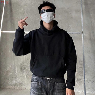 Áo hoodie trơn nam nữ màu xám, Đen ulzzang nỉ bông, ao khoác đi nắng unisex form rộng C1