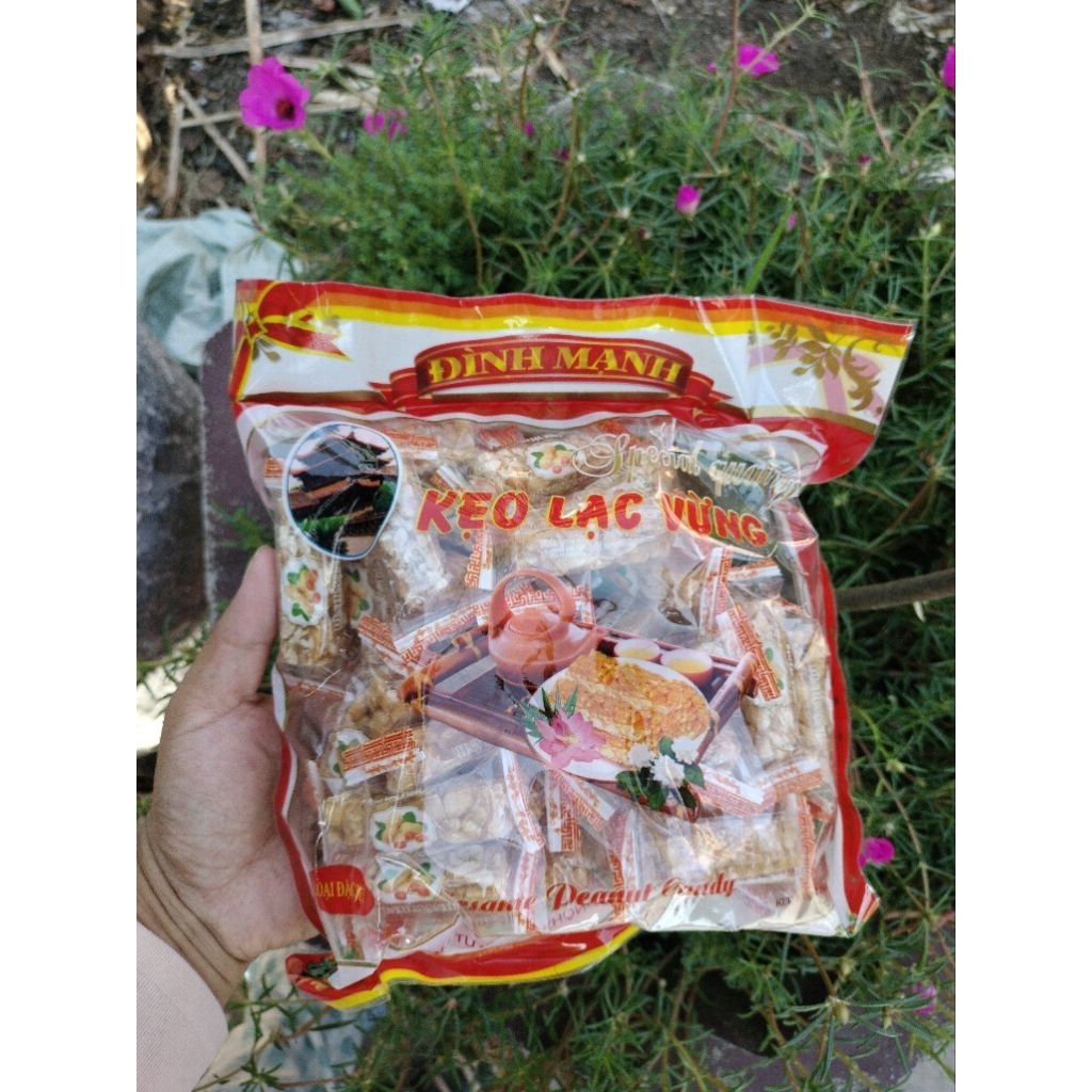 Kẹo Lạc Đình Mạnh Gói 400G