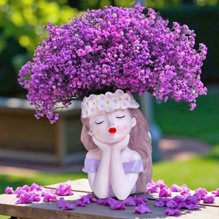  Bình hoa cô gái freeship đẹp nhứt nách lọ hoa cô gái bình hoa trang trí decor nhà decor bàn 