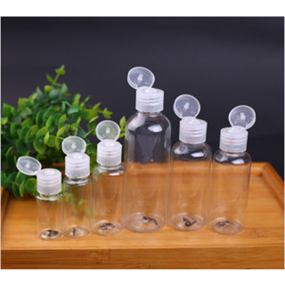   50 - 100  Chai nắp BẬT 5ml  10ml  15ml  20ml  25ml  30ml  50ml  80ml  100ml  200ml -Lọ chai nhựa pet chiết mỹ phẩM gel 