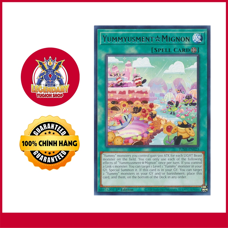 [Thẻ Bài Yugioh Chính Hãng] Yummyusment Mignon