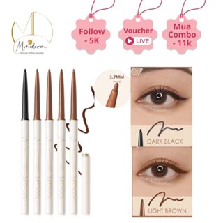 Bút chì kẻ mắt FOCALLURE siêu mảnh 1.7mm mềm mịn lâu trôi, chống nước 1g FA-243