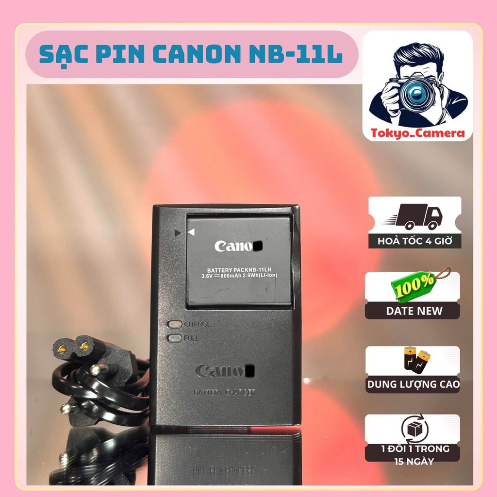 Sạc pin Canon NB-11L Dùng cho các máy IXUS 125 HS, IXUS 240 HS, PowerShot 2400 IS