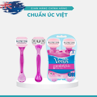[Có Tách Lẻ] Set Dao Cạo Có Đầu Bơ Cho Nữ Gillette Venus Comfortglide