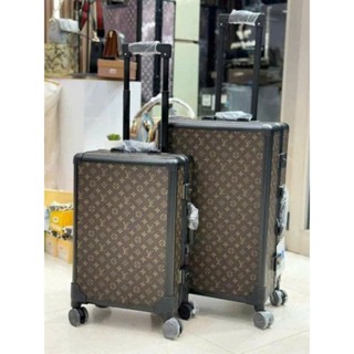 Vali kéo hàng hiệu. vali khung nhôm khoá sập cao cấp size 20 24