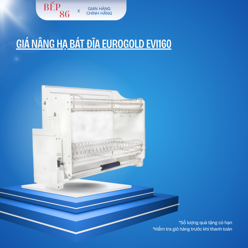 Giá nâng hạ bát đĩa Eurogold EVI160