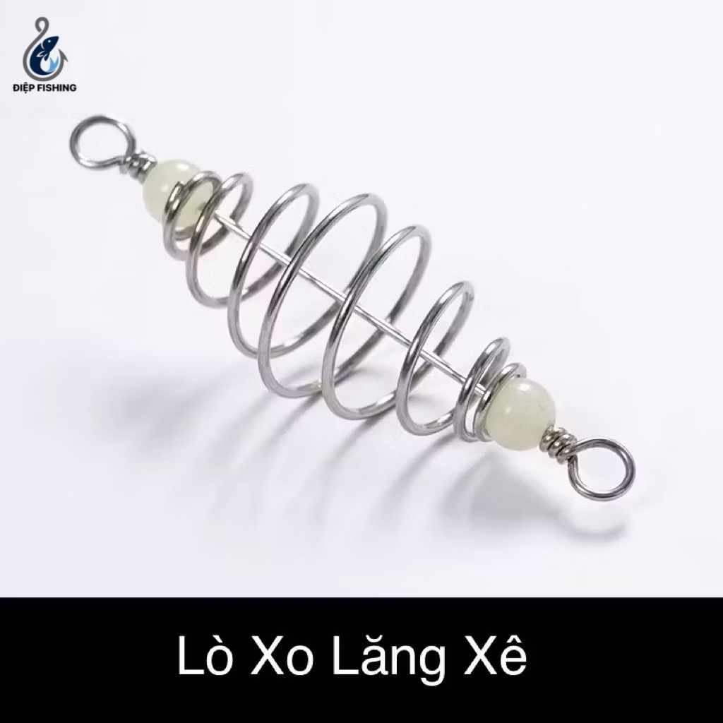 COMBO Lò xo lance tự buộc giá rẻ, lò xo lăng xê câu cá, lò xo lăng xê buộc lưỡi câu cá Đi Câu Bắt Cá Câu Cá