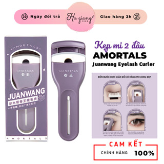  Kẹp Mi Hai Đầu Amortals Juanwang Eyelash Curler - Bấm Mi Đa Năng Kèm Lược Amortals Eyelash Curler 