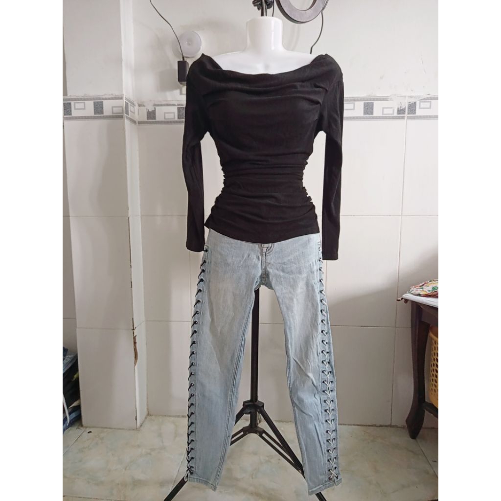 SET ÁO QUẦN 2HAND SIZE S (4) (có shopee video)