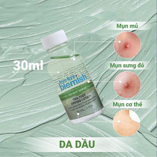 Lotion Chấm Mụn Tràm Trà Bye Bye Blemish Tea Tree Drying Lotion 30ml
