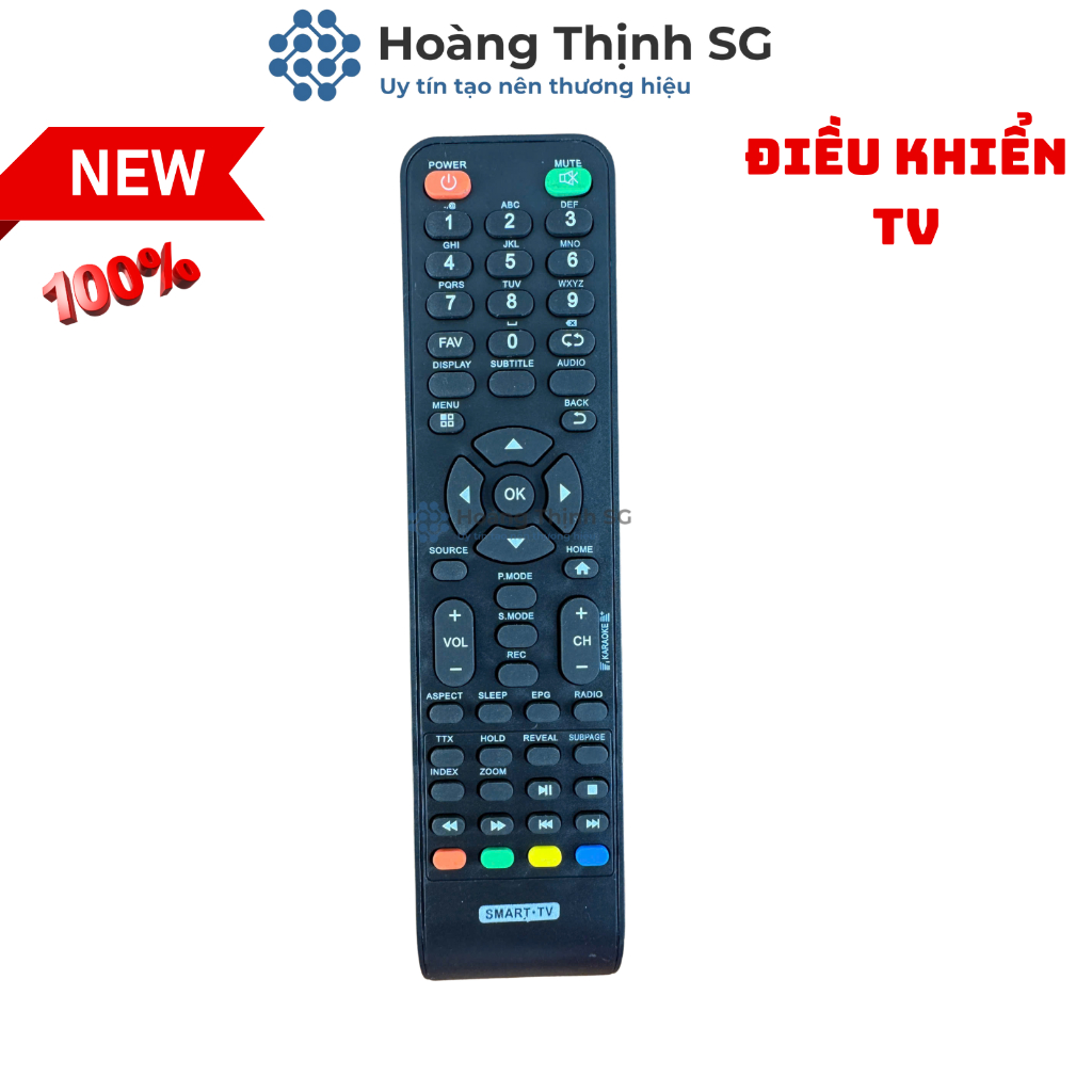 Remote TV Nanomax, điều khiển TV Nanomax - Hoàng Thịnh SG
