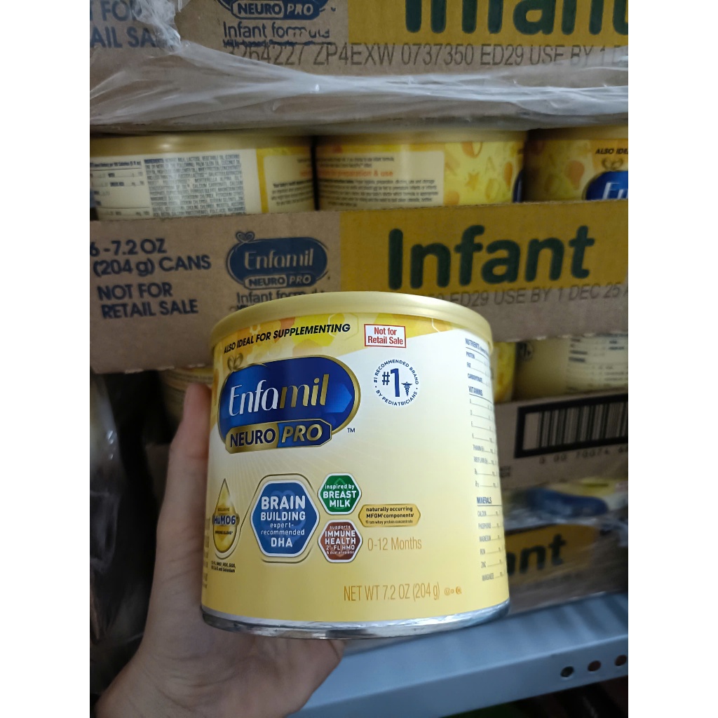 [DATE 2027] Sữa Enfamil NEURO PRO 204g (hàng nội địa Mỹ - bay air)