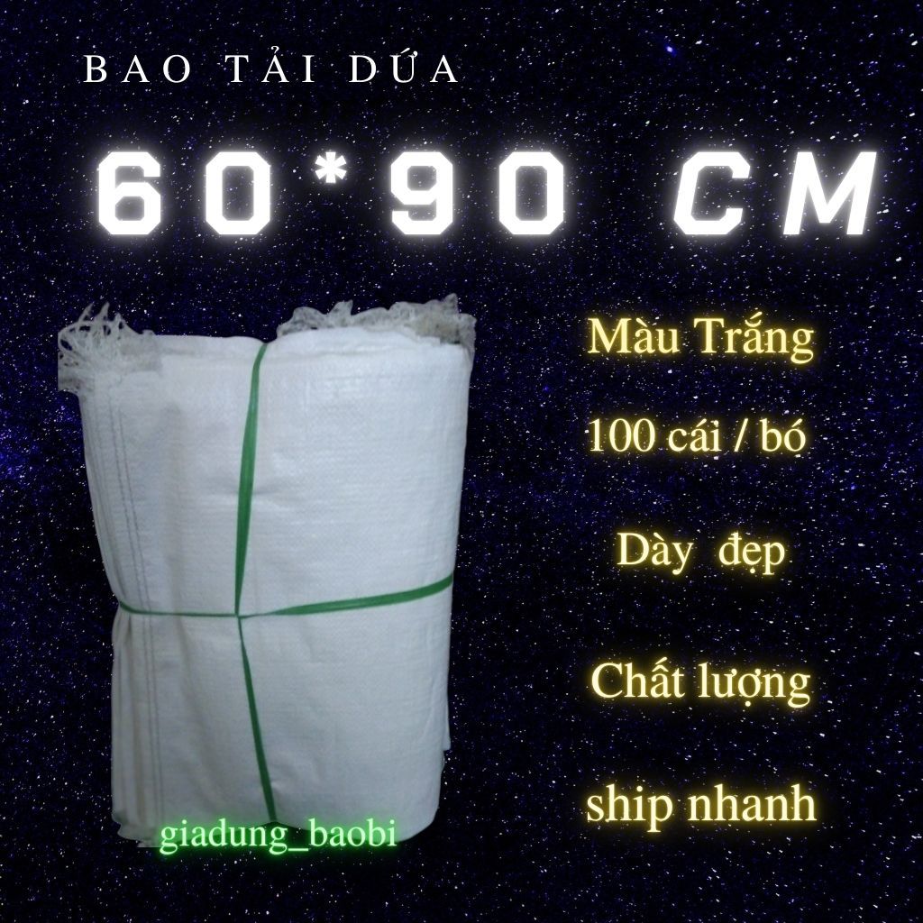 Bao tải dứa bao đựng gạo 60*90CM