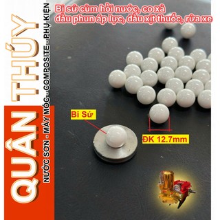  Bi sứ 12.7mm Cùmm hồi nước co xả | Phụ kiện đầu phun áp lực máy xịt thuốc máy rửa xe 