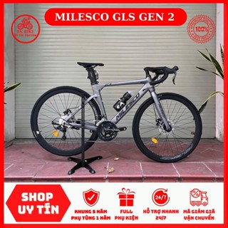 Xe Đạp MILESCO GLS Gen 2 • Khung nhôm càng thép không mối hàn, trục rỗng, Sensah Ignite 2*9, moay-ơ 6 bạc cối nổ
