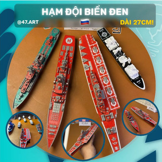  Hạm Đội Biển Đen  CHÍNH HÃNG 47.Art - IN 3D  mô hình Tàu Chiến Nga Tàu Sân Bay Hàng không mẫu hạm 