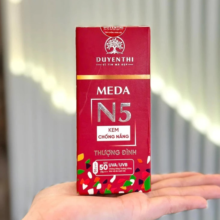 Kem chống nắng Thượng Đình N5 Duyên Thị Bách Y Sâm - Kem chống nắng Meda N5 Thượng Đình chính hãng