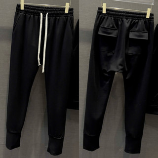  Quần jogger dài nam PB nỉ da cá trơn phối hai túi nắp sau mông đũng rộng ống bó basic boy phố QN48P 