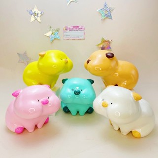  Heo Lợn Tiết Kiệm Tiền Má Phính 20cm Hecube Ống Tiết Kiệm Cute Dễ Thương 