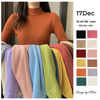  Áo len tăm cổ 3 phân hàng quảng châu  DEC-751  áo len giữ nhiệt cao cấp cho nữ 