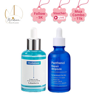 Serum LABONITA vital hyaluronic acid HA, B5 Panthenol Repair Ampoule tinh chất dưỡng ẩm, phục hồi