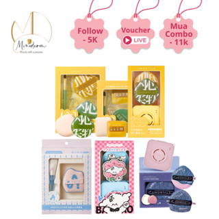  Mút trang điểm AMORTALS Tán đều kem nền cushion kem che khuyết điểm giúp lớp trang điểm mịn màng 