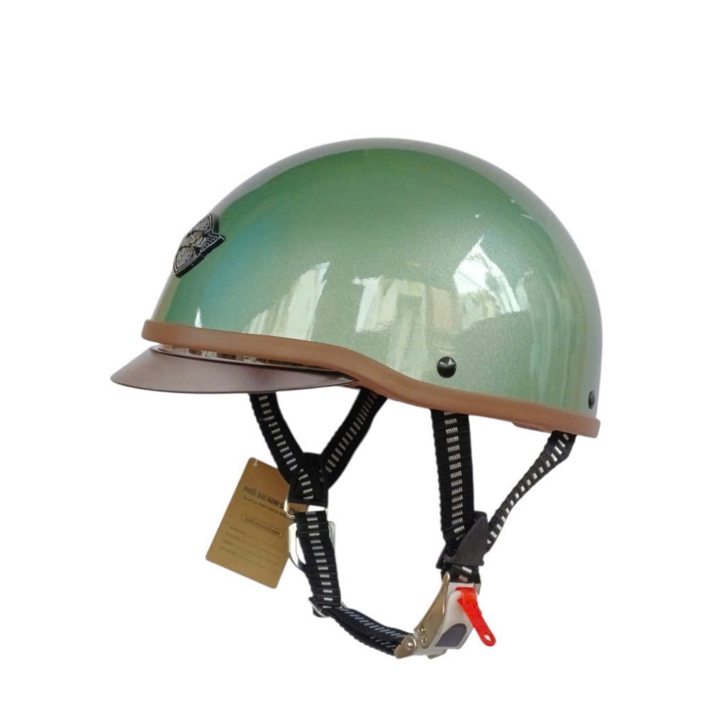 Mũ bảo hiểm PUG Version Harley Phiên bản kính âm kính âm có ốp tai không ốp tai napoli