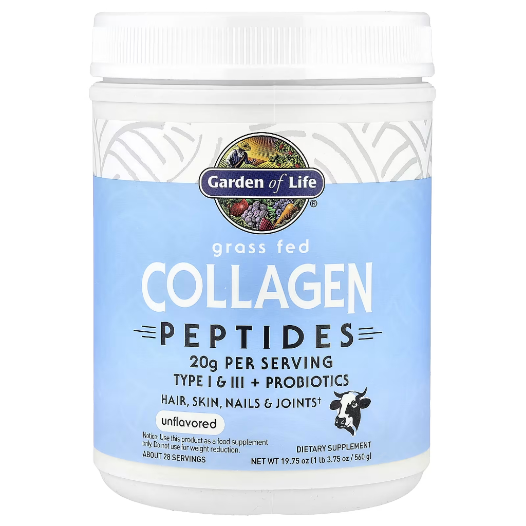 Hydrolyzed Collagen Peptides Collagen Protein thủy phân dạng bột. California Gold. Garden of Life. C