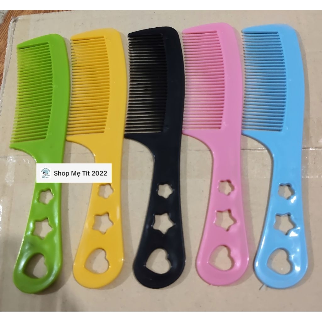 3 Chiếc Lược Chải Đầu, Lược Chải 1 Đầu, 2 Đầu Tiện ích - Nhiều Màu