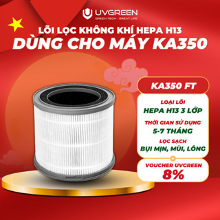 [UVG] Màng Lọc (Lõi Lọc) HEPA H13 Diệt Khuẩn Cho Máy Lọc Không Khí UVGREEN KA350 FT - Bộ Lọc 3 Lớp, Lọc Sạch Bụi Mịn