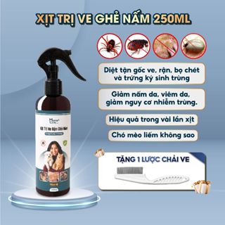 Xịt Ve Rận Cấp Tốc Premium MasterCare – Diệt Sạch Bọ Chét, An Toàn, Hiệu Quả Nhanh, Sạch Môi Trường