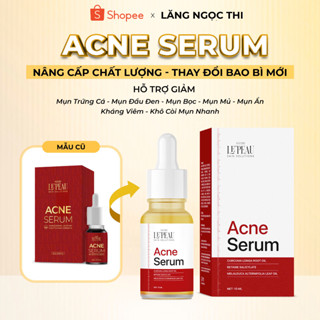 Acne serum phiên bản cải tiến serum diếp cá, hỗ trợ cải thiện mụn, dung tích 10ml - Lepeau