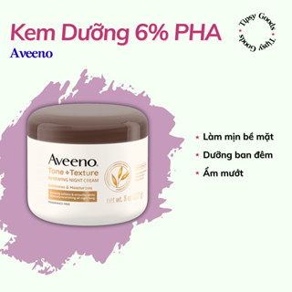 [SẴN] Kem Dưỡng Ban Đêm Aveeno Làm Mịn Bề Mặt Và Đều Màu Da Giúp Da Mềm Mại Và Làm Sáng Da