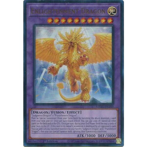 [ Bài Yugioh Chính Hãng ] Enlightenment Dragon - MP25-EN189 - Ultra Rare 1st Edition