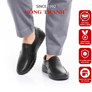 Giày Lười Nam HỒNG THẠNH Giày Mọi Da Bò Cao Cấp Êm Chân Đế Chống Trượt - 5279