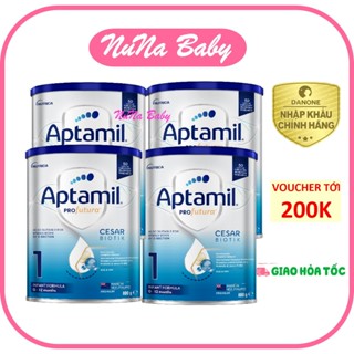  Combo 4 Sữa bột Aptamil Profutura Cesarbiotik New Zealand số 1 800G - Synbiotic độc quyền 