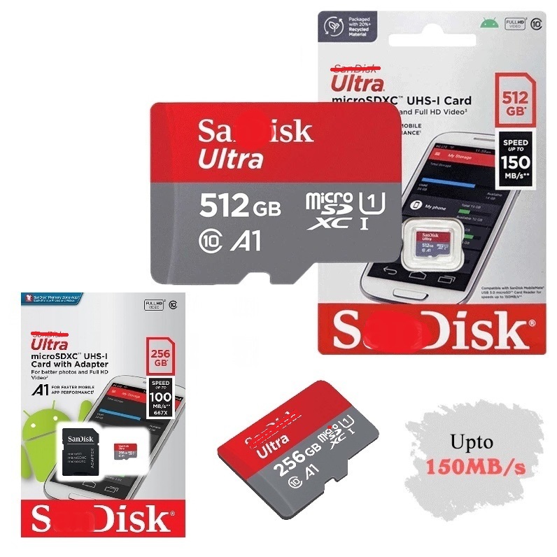 Thẻ Nhớ (Nhỏ) S@ndisk 512GB/ 256GB/ 128GB. LMS