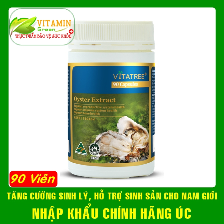 Tinh chất hàu Vitatree Oyster Extract giúp tăng cường sinh lý nam giới | Nhập khẩu chính hãng Úc