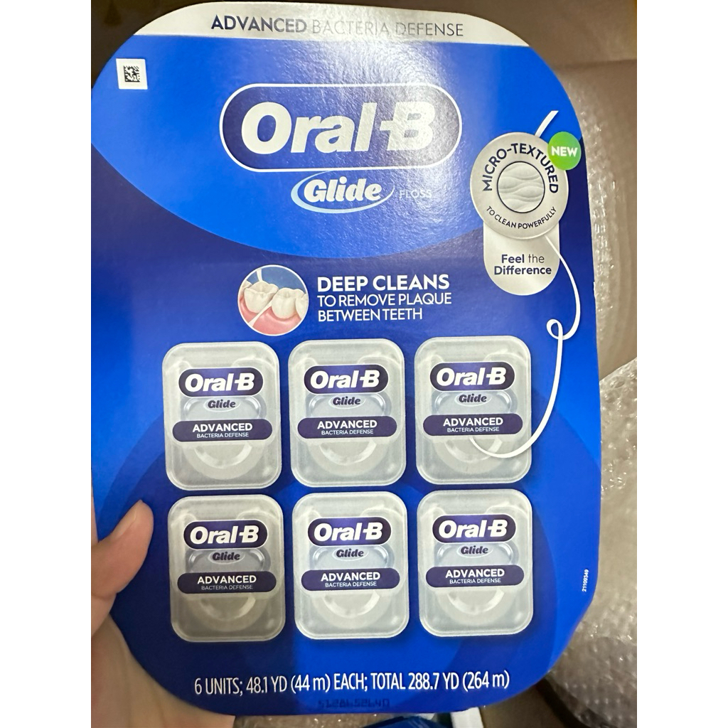 Chỉ nha khoa Oral-B Glide - Mỹ (vỉ 6 hộp )