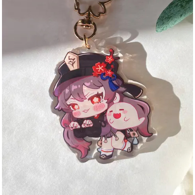 Genshin Impact Acrylic Keychain | Hutao